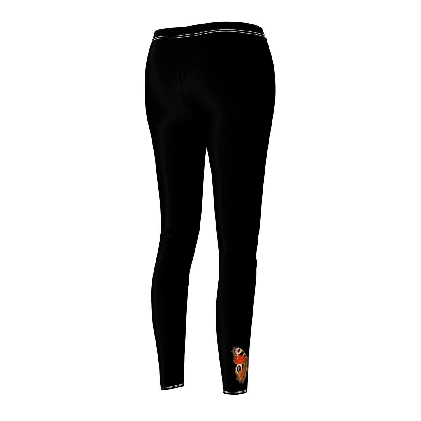 Butterflies Women's Cut & Sew Casual Leggings (AOP)