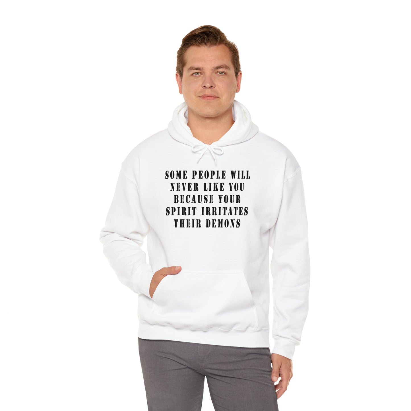 Some people will never like you Unisex Heavy Blend™ Hooded Sweatshirt