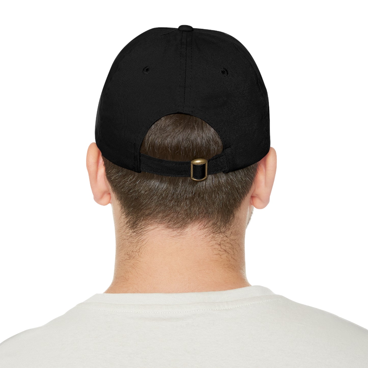 Ride My Wave Dad Hat with Leather Patch (Round)