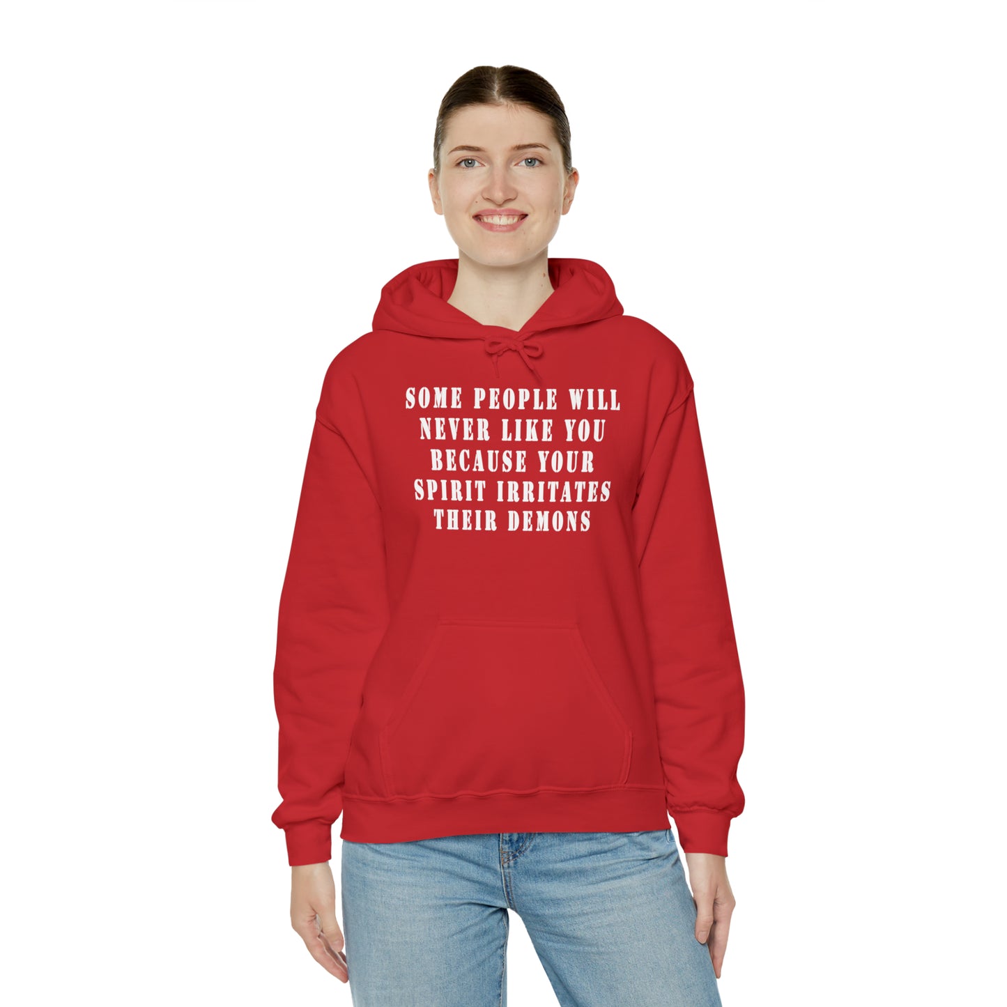 Some people will never like you Unisex Heavy Blend™ Hooded Sweatshirt