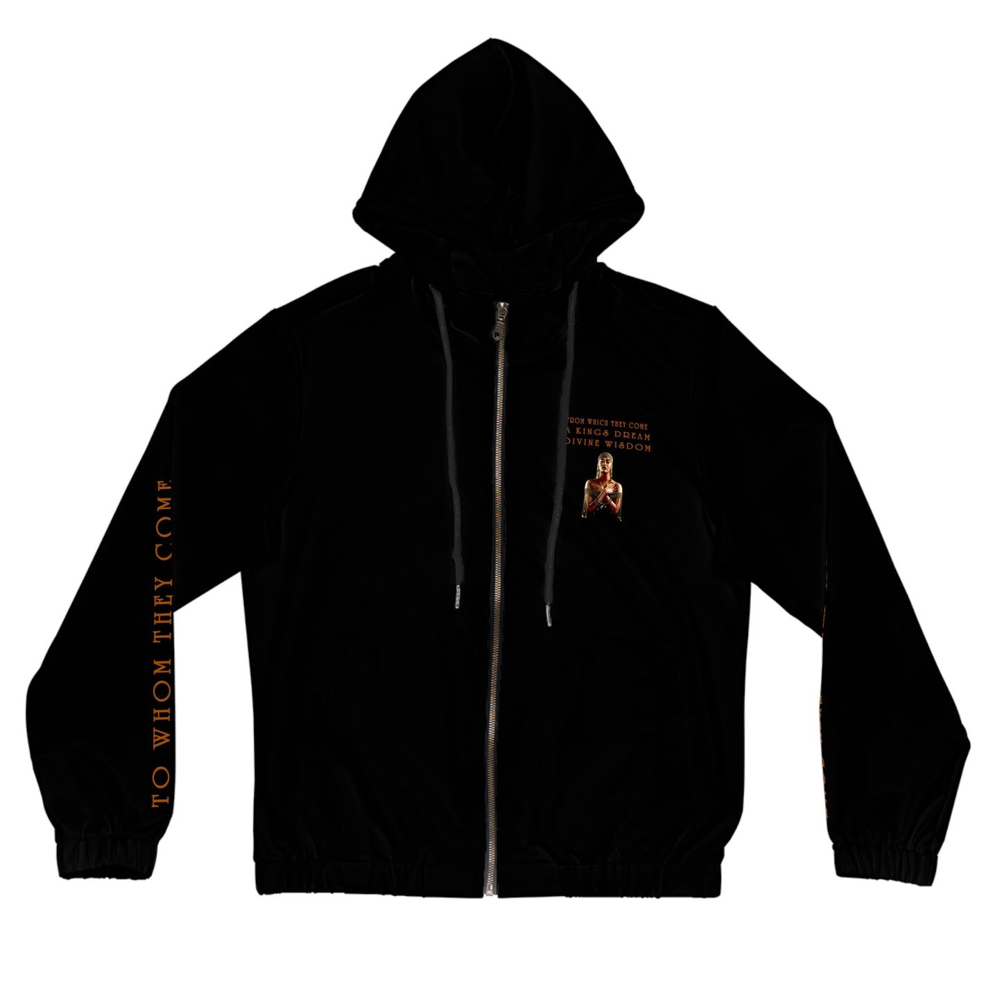 A Kings Dream Women’s Full-Zip Hoodie (AOP)