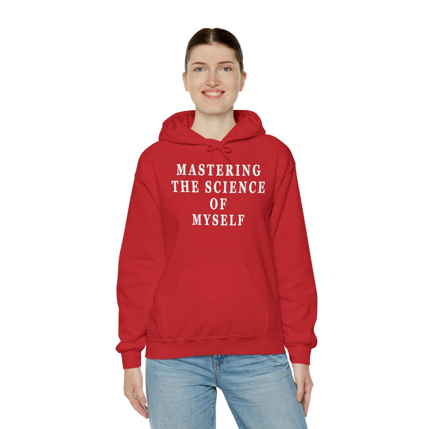 Mastering The Science of Myself Unisex Heavy Blend™ Hooded Sweatshirt