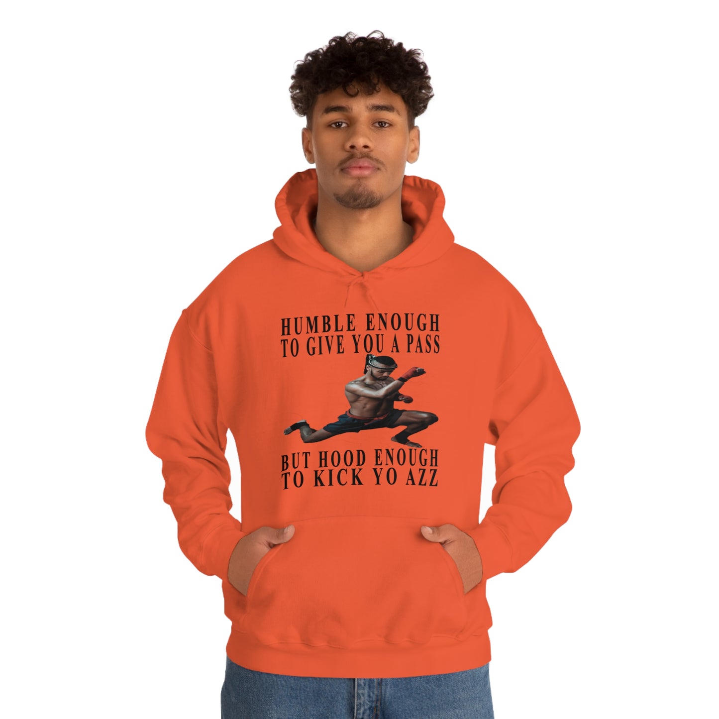 Humble Enough To Give Your A Pass Unisex Heavy Blend™ Hooded Sweatshirt