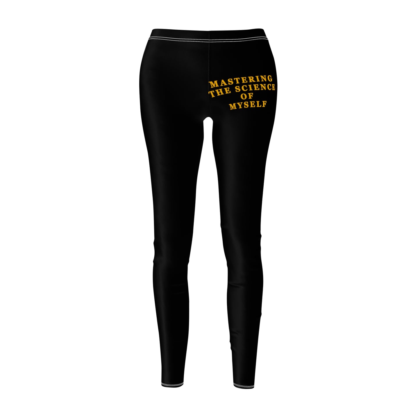 Mastering The Science of Myself Women's Cut & Sew Casual Leggings (AOP)