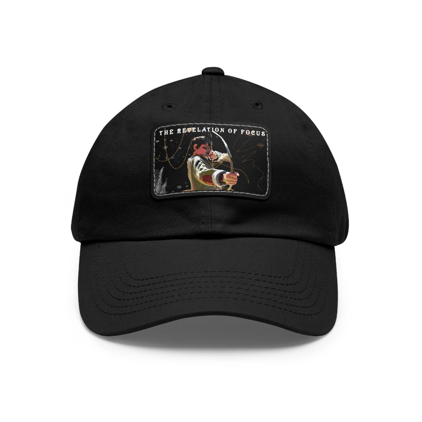 Born Marksman Hat with Leather Patch (Rectangle)