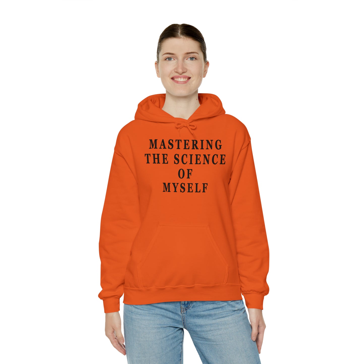 Mastering The Science of Myself Unisex Heavy Blend™ Hooded Sweatshirt