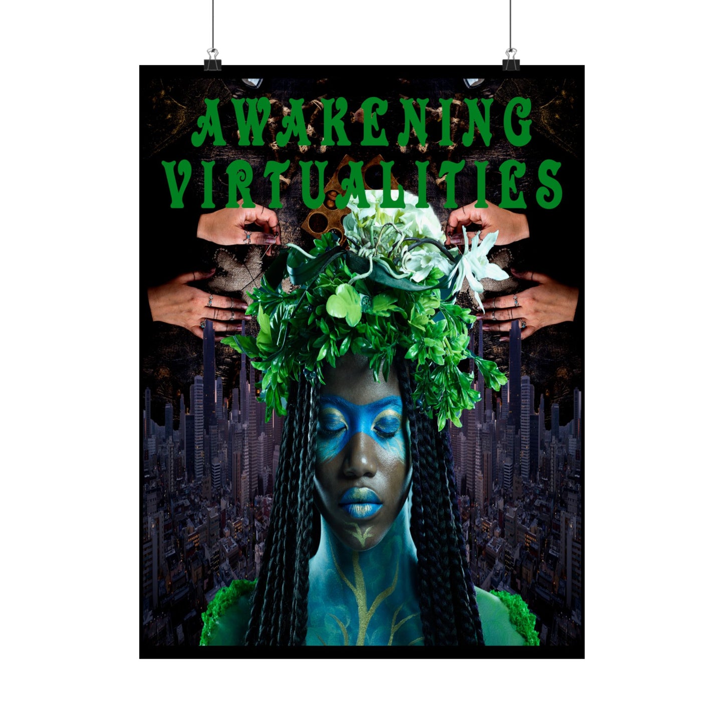 Awakening Virtualities Matte Vertical Posters