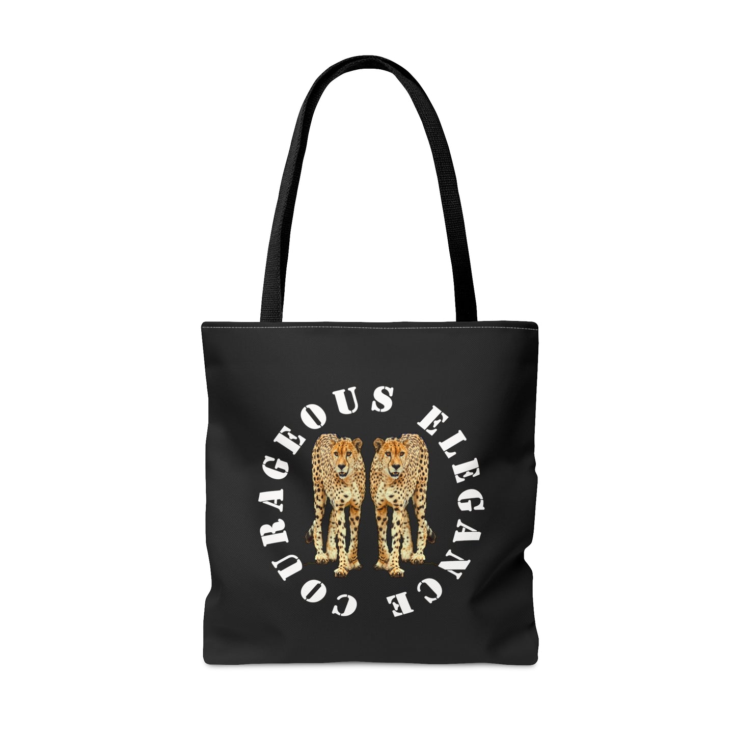 Courageous Elegance Tote Bag (AOP)