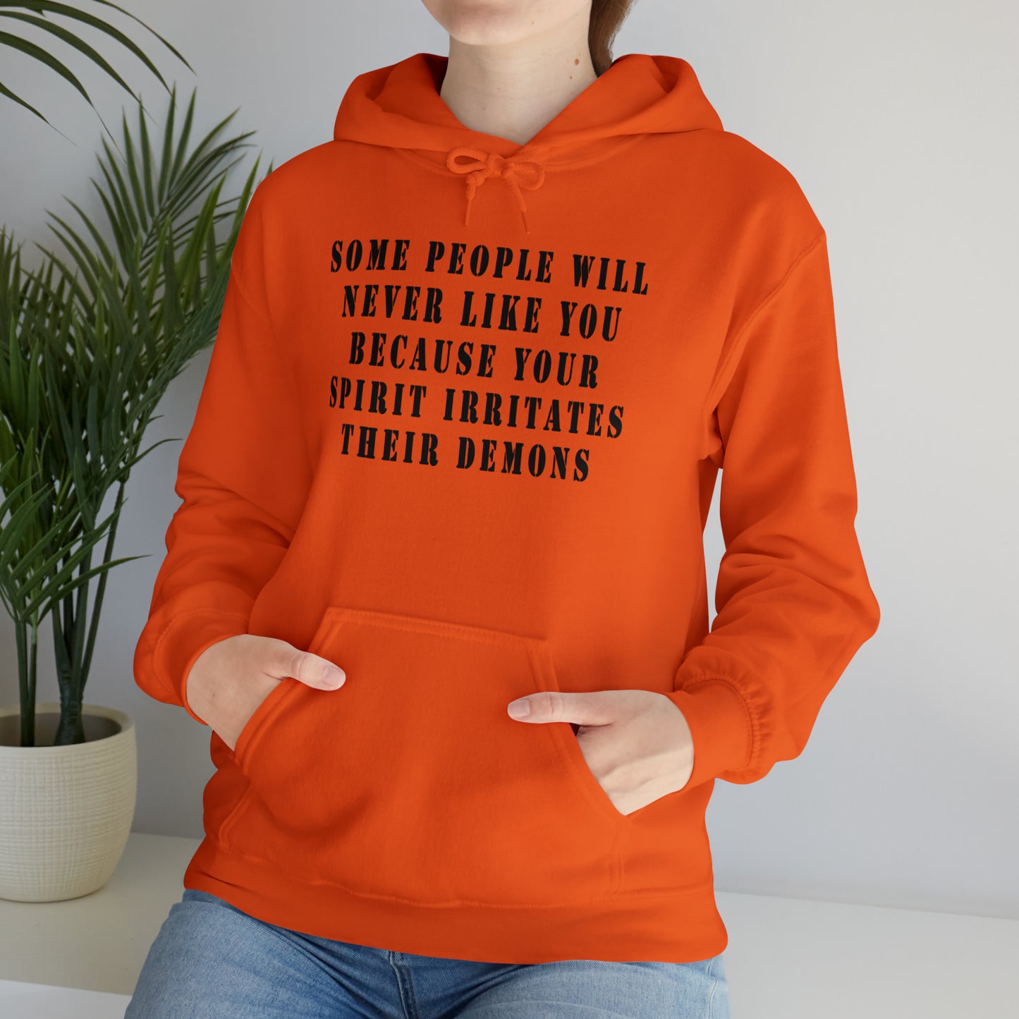 Some people will never like you Unisex Heavy Blend™ Hooded Sweatshirt