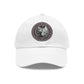 Raised By Wolves Dad Hat with Leather Patch (Round)