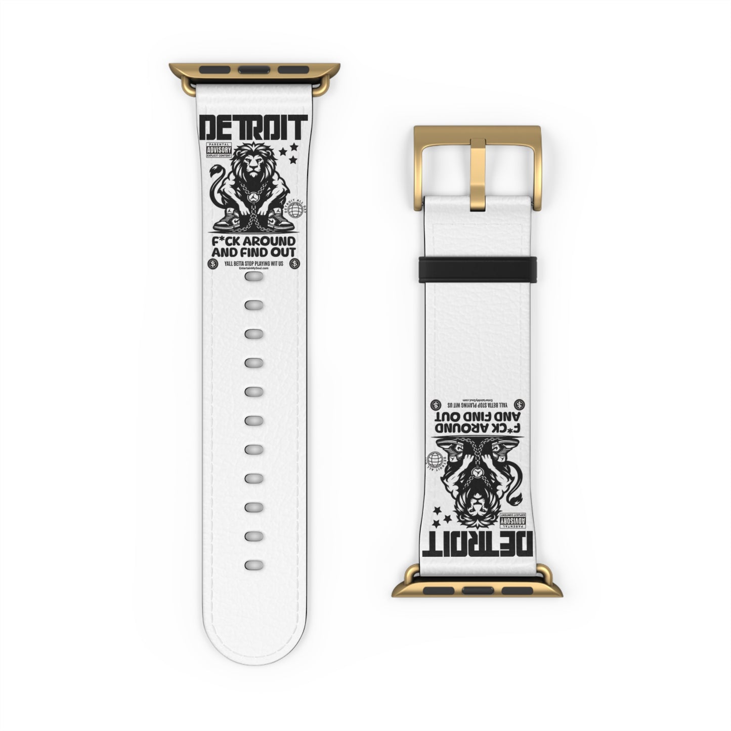 F*ck Around and Find Out Watch Band - Custom Sports Band, Gift for Him, Stylish Accessory, Fitness Tracker Band, Unique Watch Strap