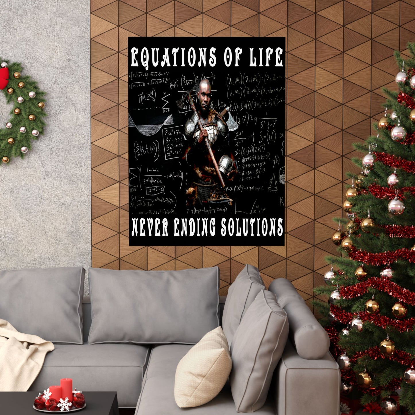 Equations of Life Matte Vertical Posters