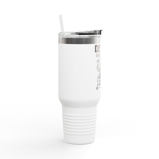 F*ck Around and Find Out Travel Mug, 40oz - Perfect for Coffee Lovers, Travel, Gifts for Him or Her, Road Trips, Personalized Drinkware