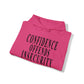 Confidence Offends Insecurity Unisex Heavy Blend™ Hooded Sweatshirt