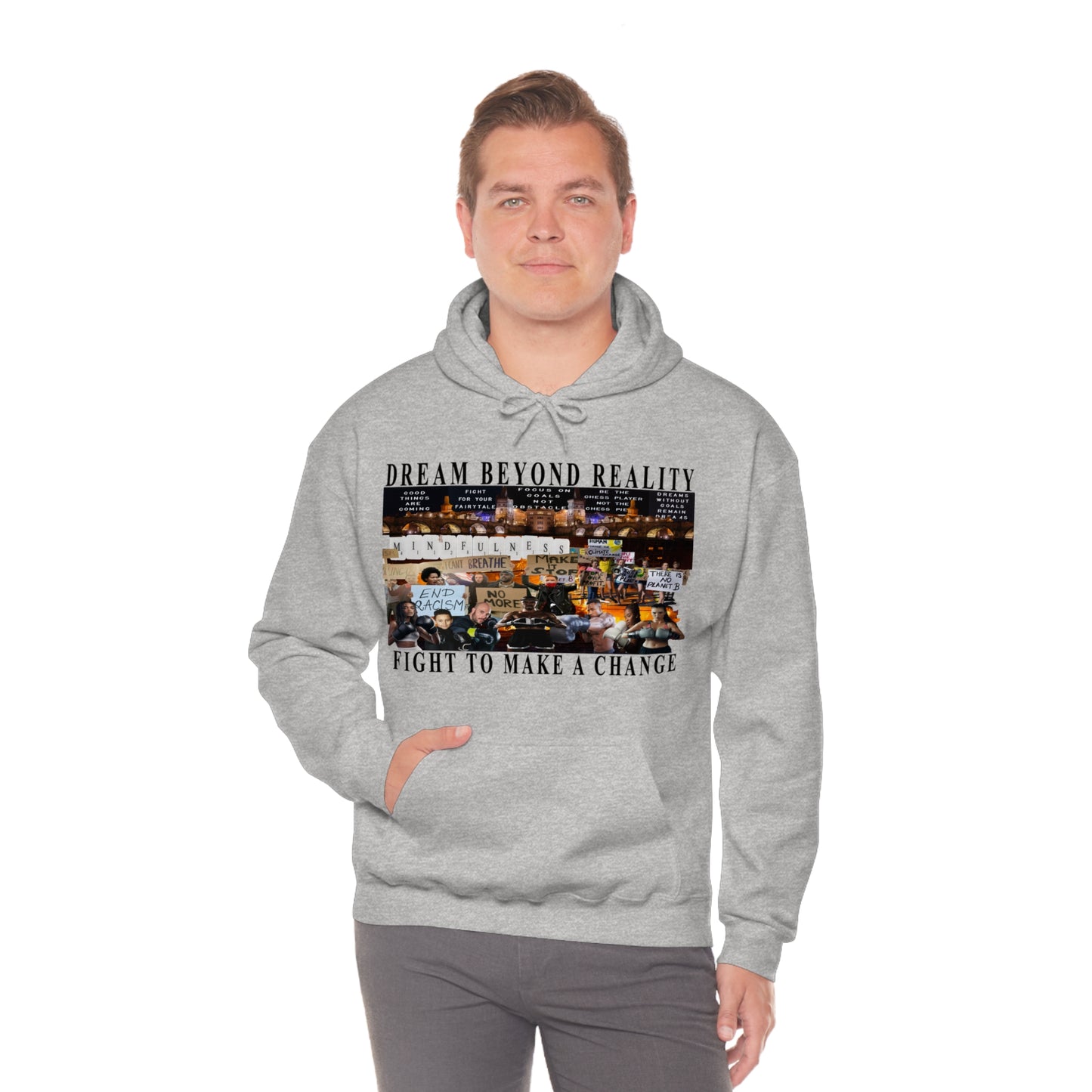 Dream Beyond Reality Unisex Heavy Blend™ Hooded Sweatshirt