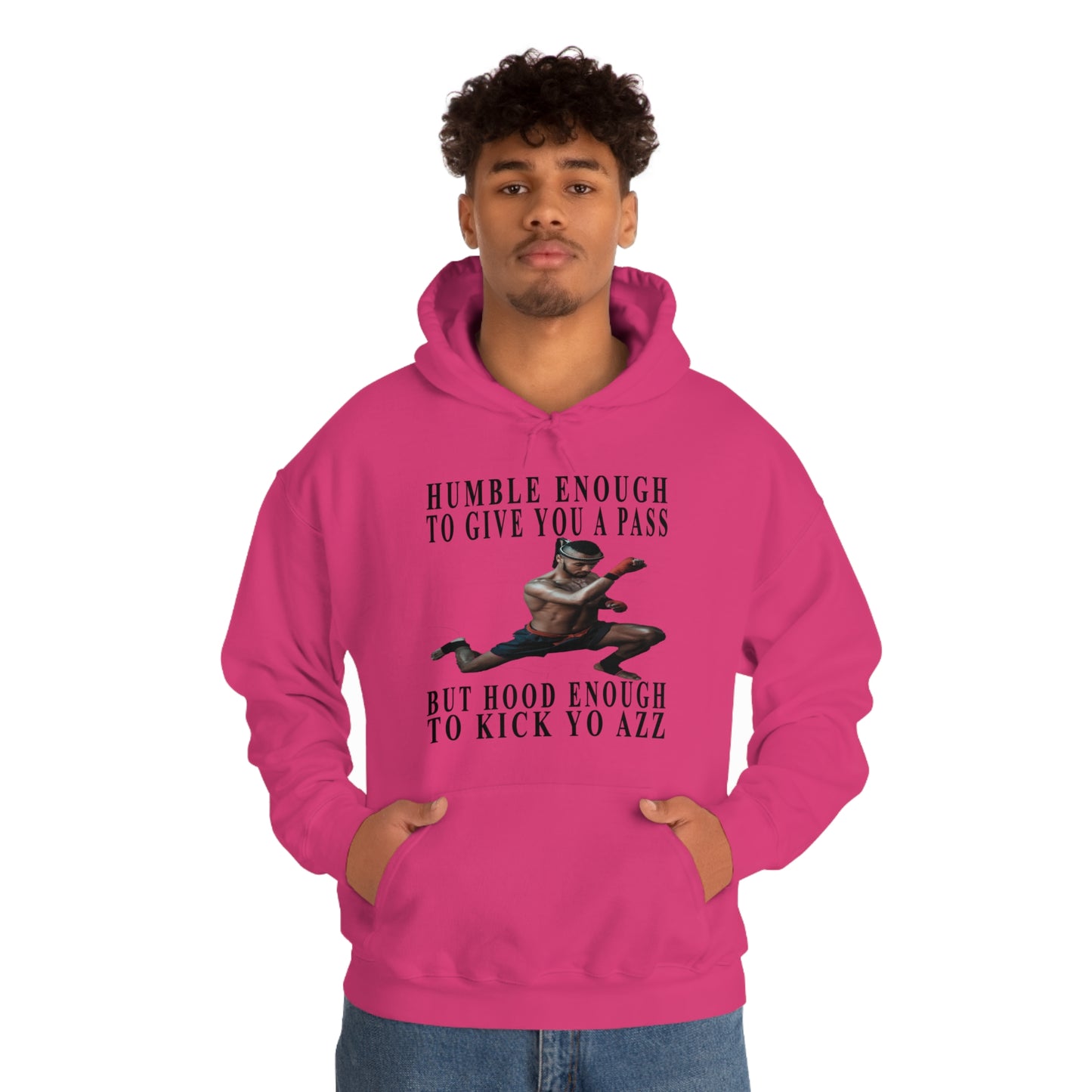 Humble Enough To Give Your A Pass Unisex Heavy Blend™ Hooded Sweatshirt