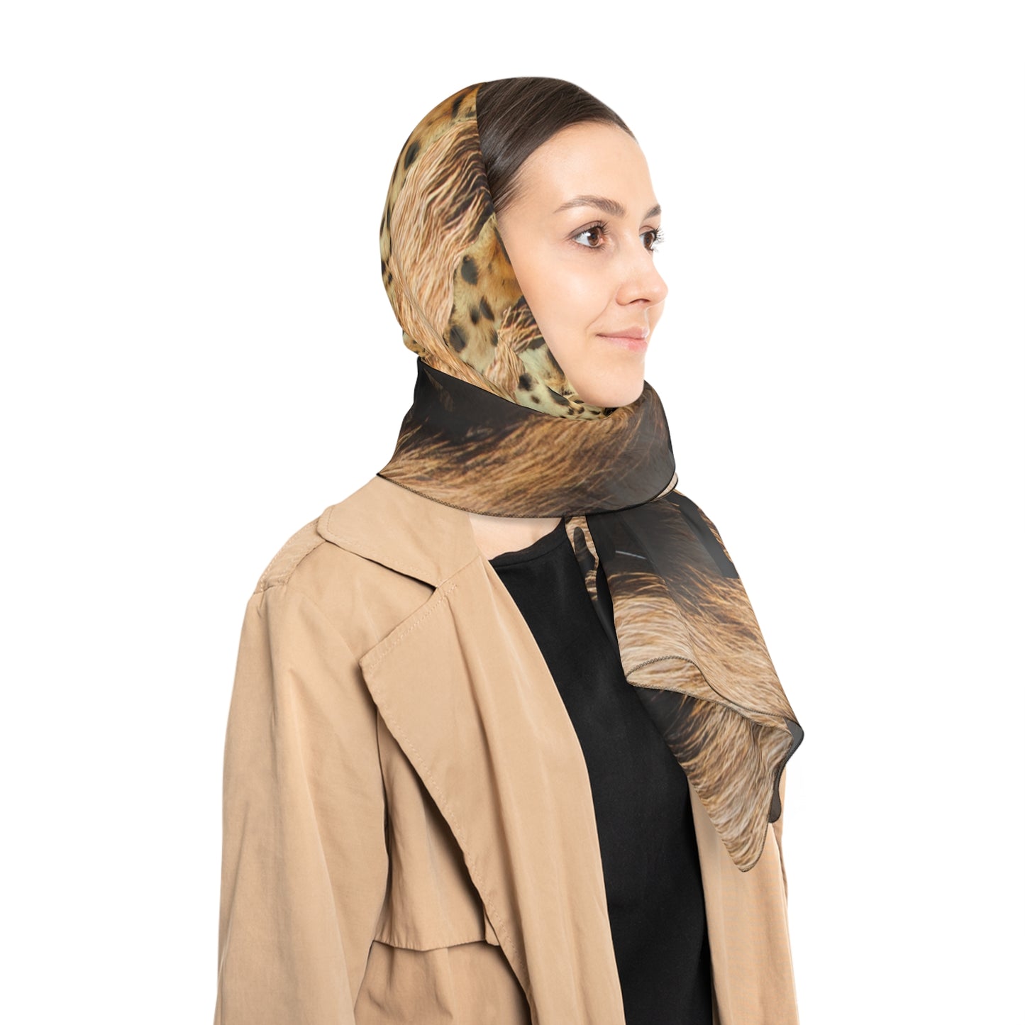 Courageous Elegance Poly Scarf