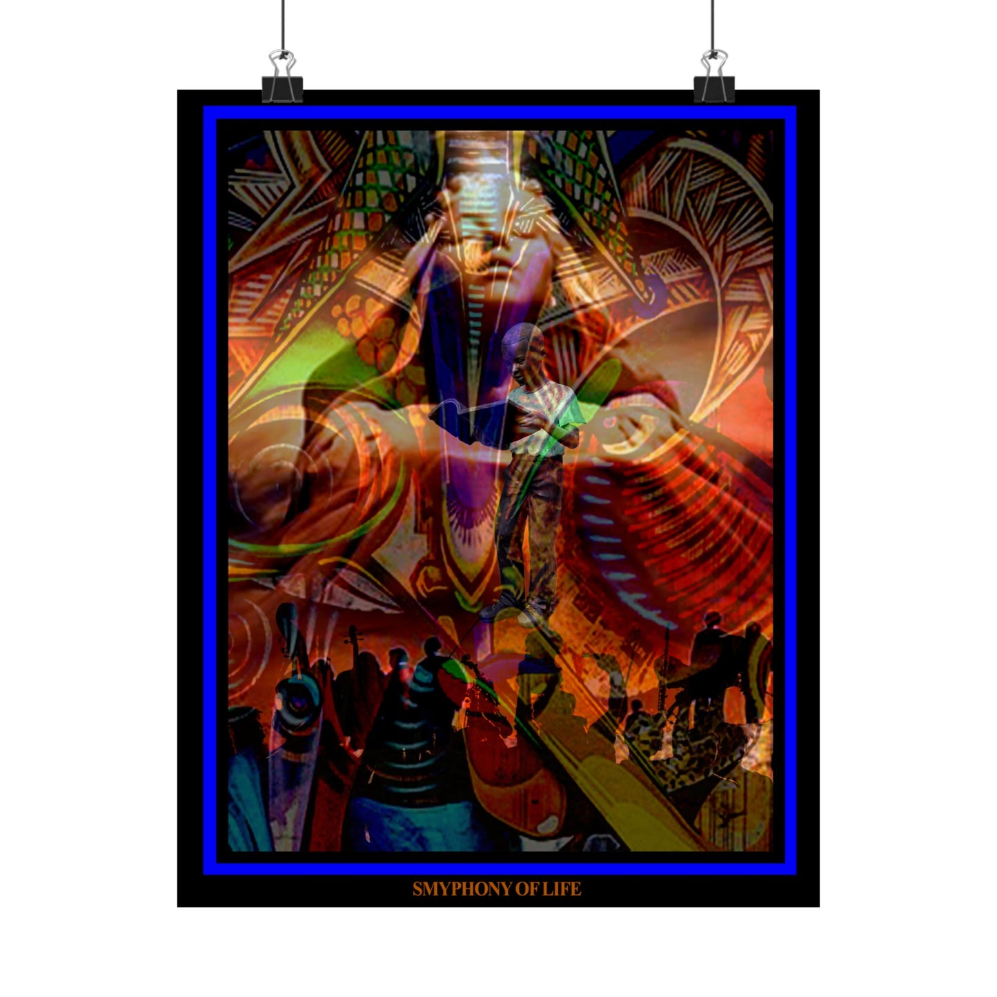 Symphony of Life 2 Matte Vertical Posters