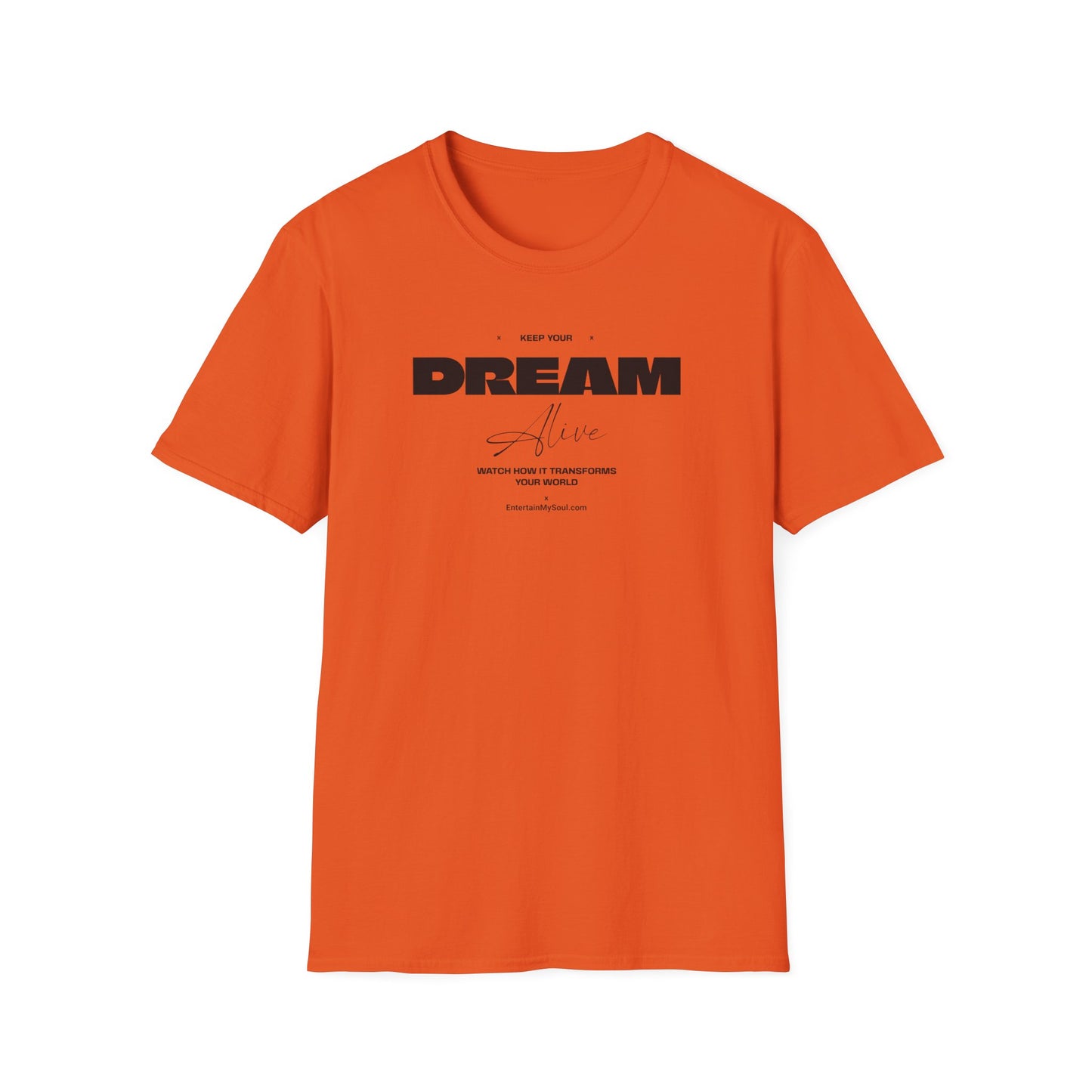 Keep Your Dream Alive T-Shirt, Motivational Tee, Dreamer Shirt, Gift for Dream Chasers, Perfect for Casual Wear, Fitness Enthusiast