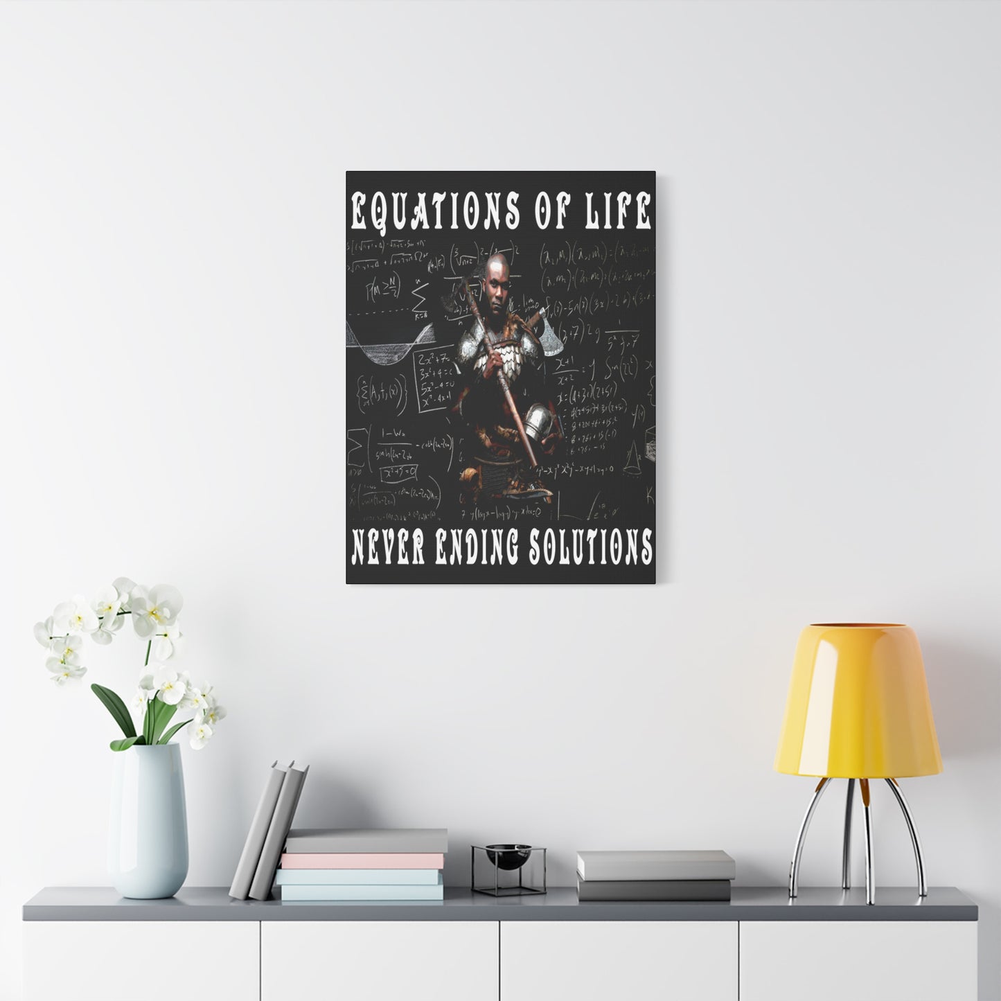 Equations of Life Matte Canvas, Stretched, 1.25"