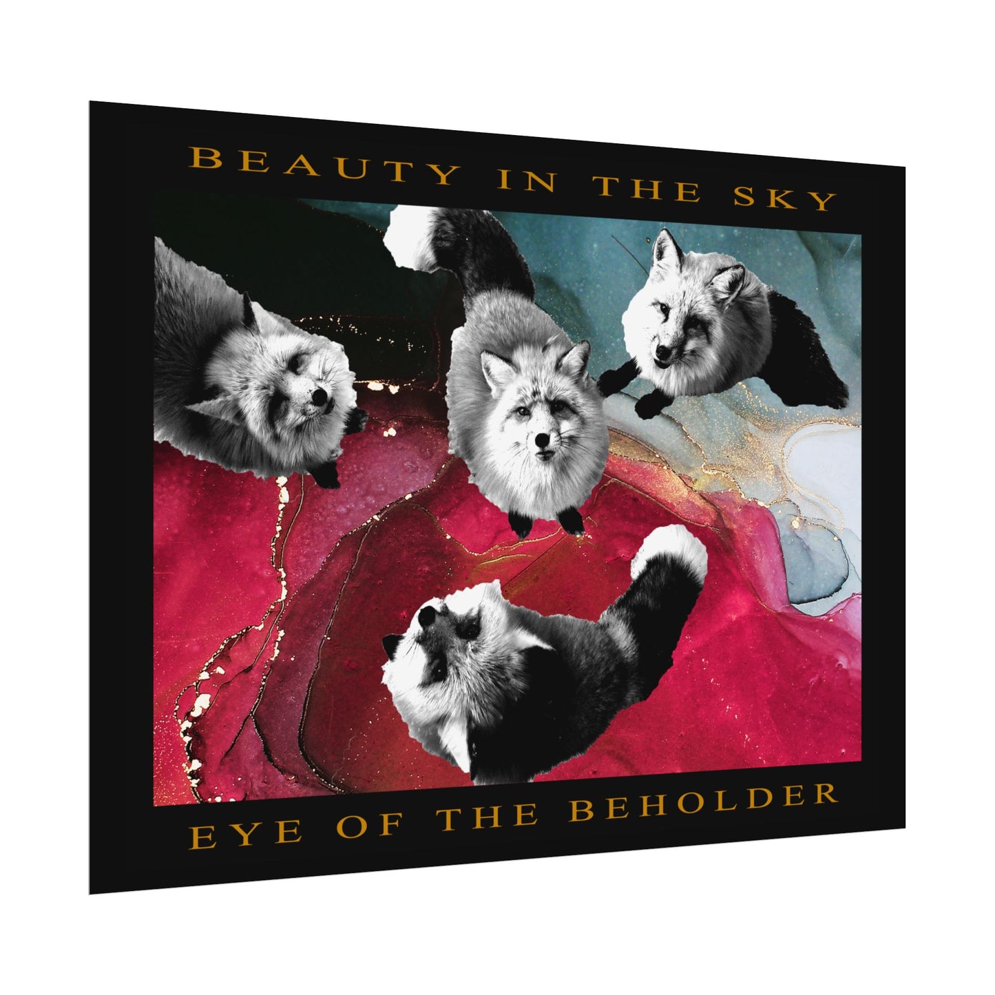 Beauty in the Sky Poster