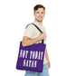 Not Today Satan Tote Bag (AOP)