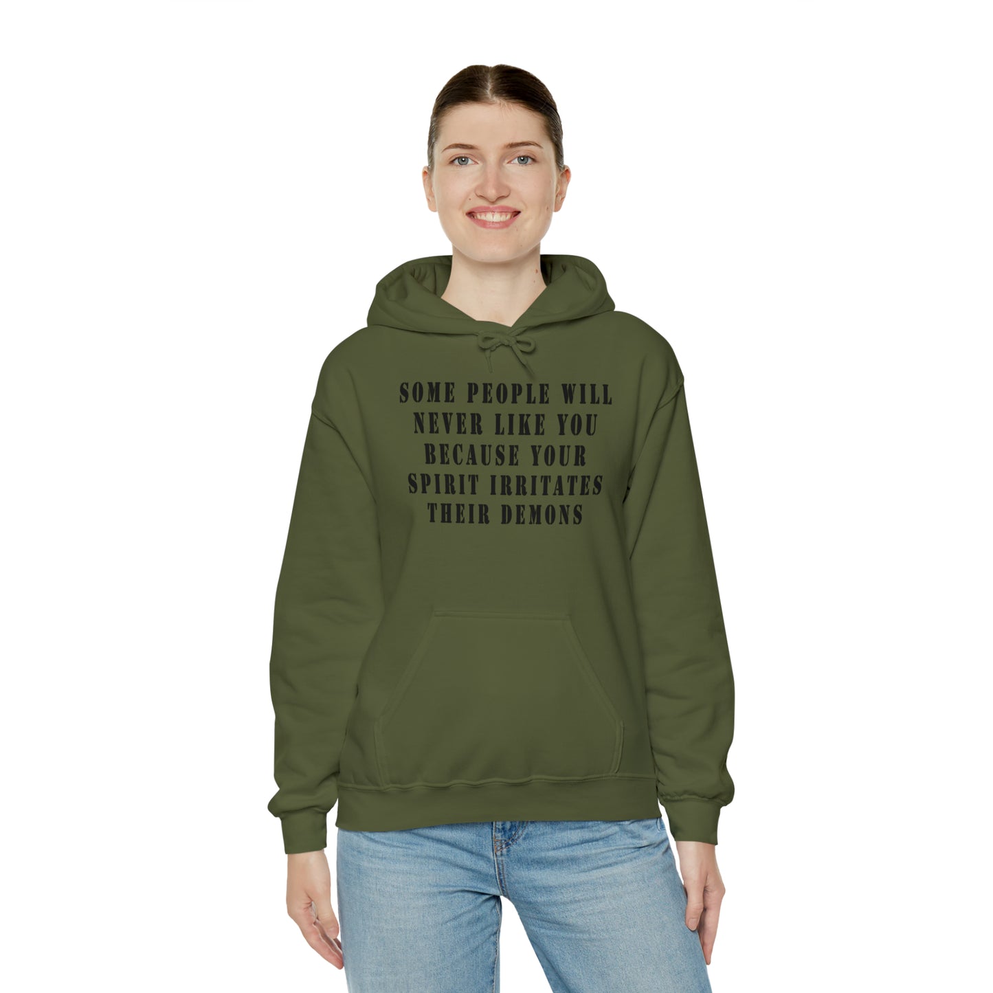 Some people will never like you Unisex Heavy Blend™ Hooded Sweatshirt