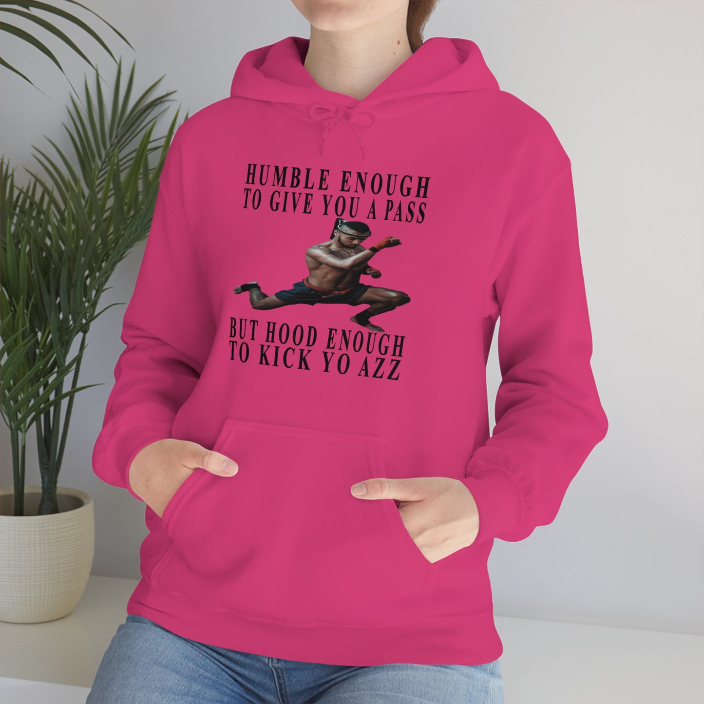 Humble Enough To Give Your A Pass Unisex Heavy Blend™ Hooded Sweatshirt