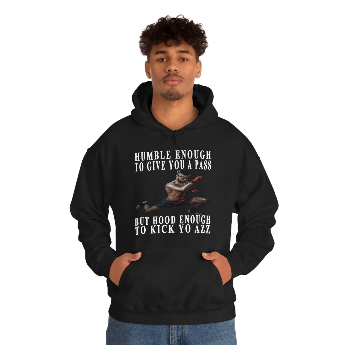 Humble Enough To Give Your A Pass Unisex Heavy Blend™ Hooded Sweatshirt