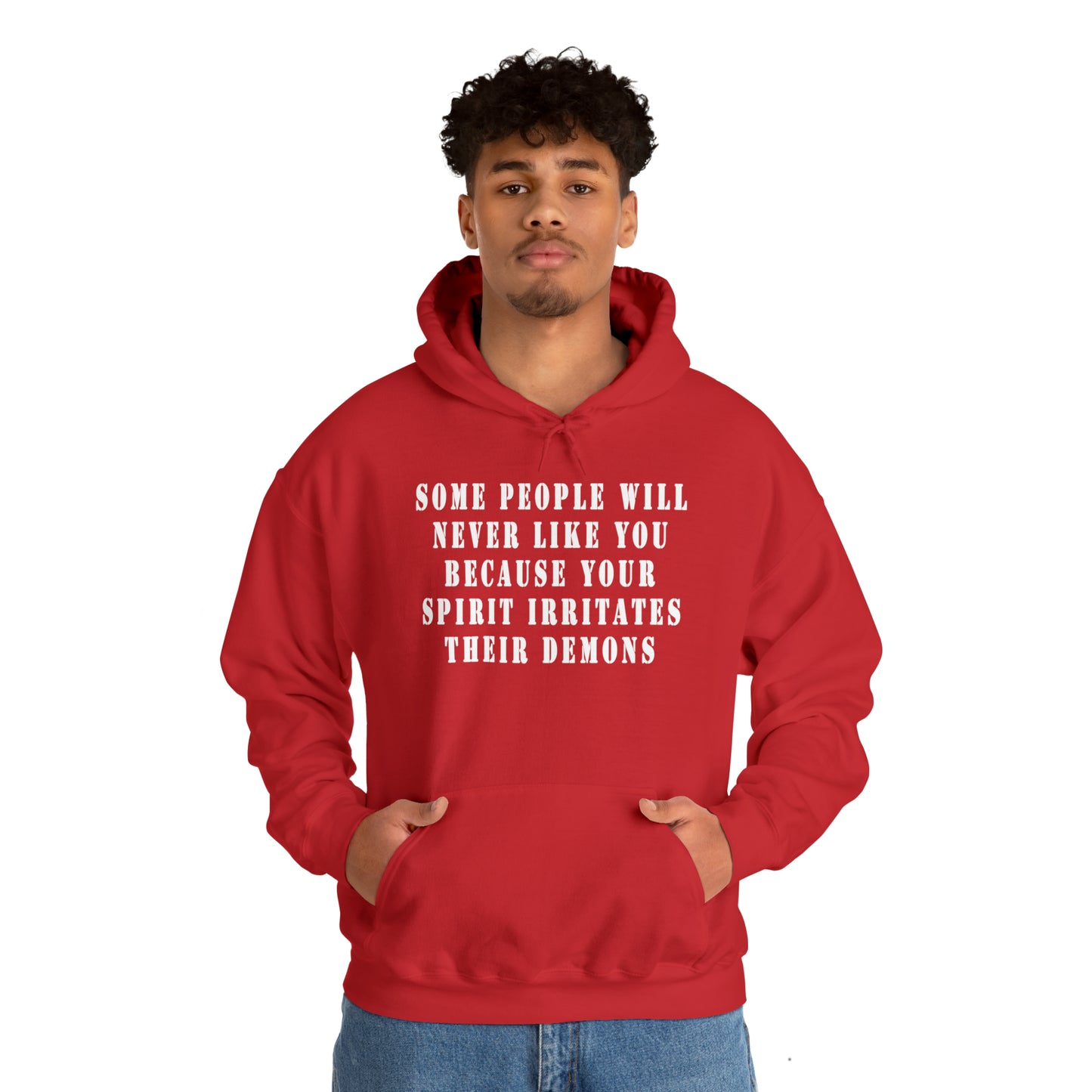 Some people will never like you Unisex Heavy Blend™ Hooded Sweatshirt