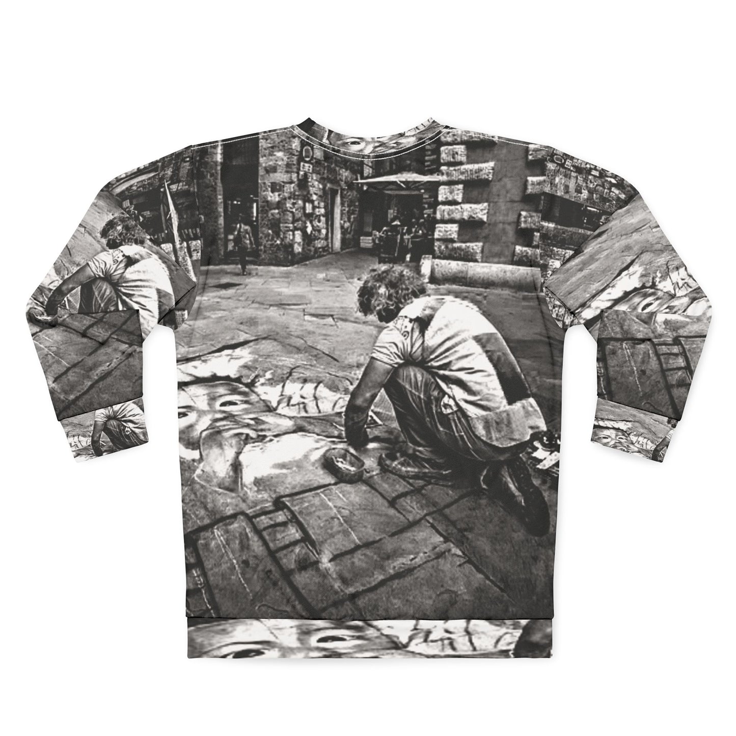 Do it Now Silver Crewneck Sweatshirt
