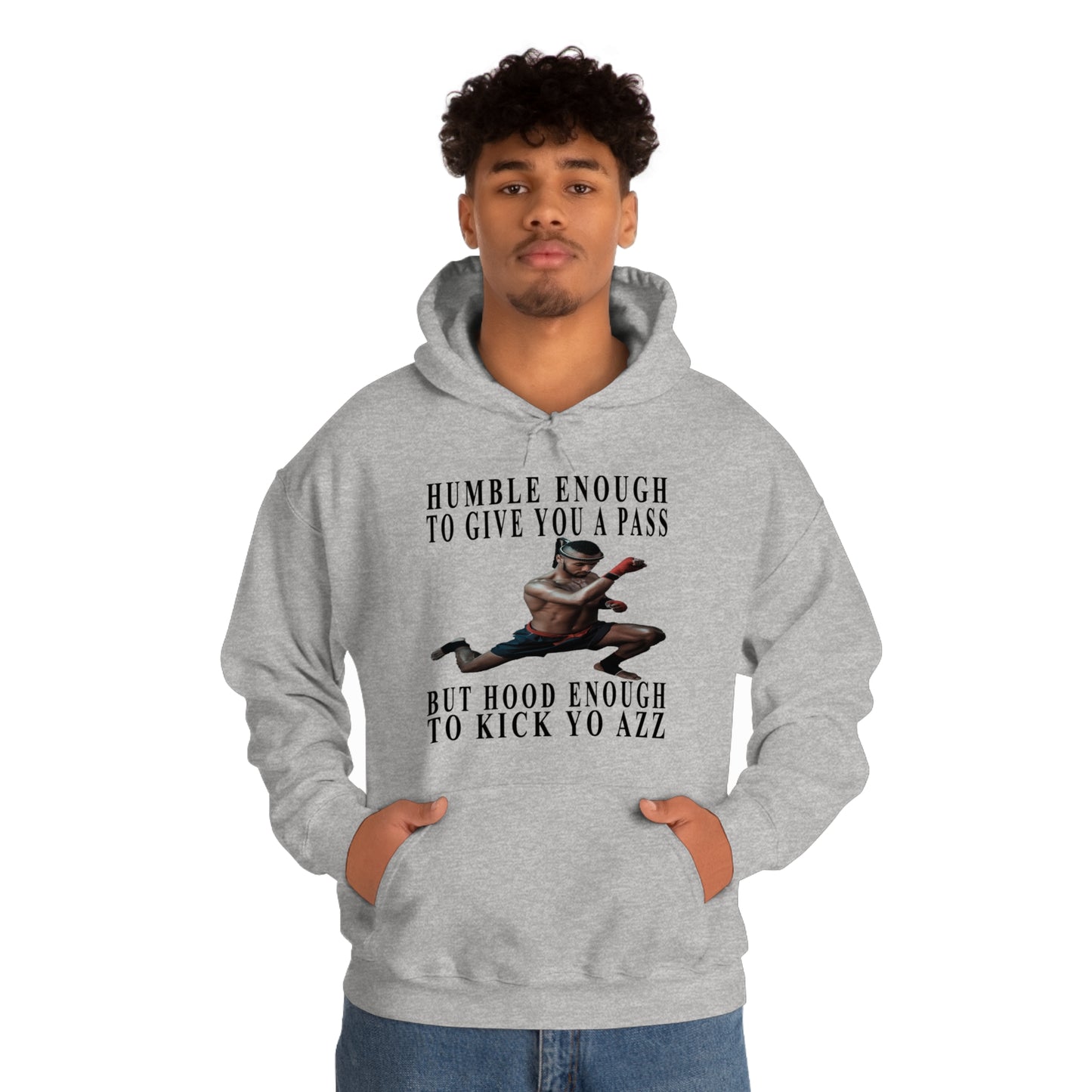 Humble Enough To Give Your A Pass Unisex Heavy Blend™ Hooded Sweatshirt