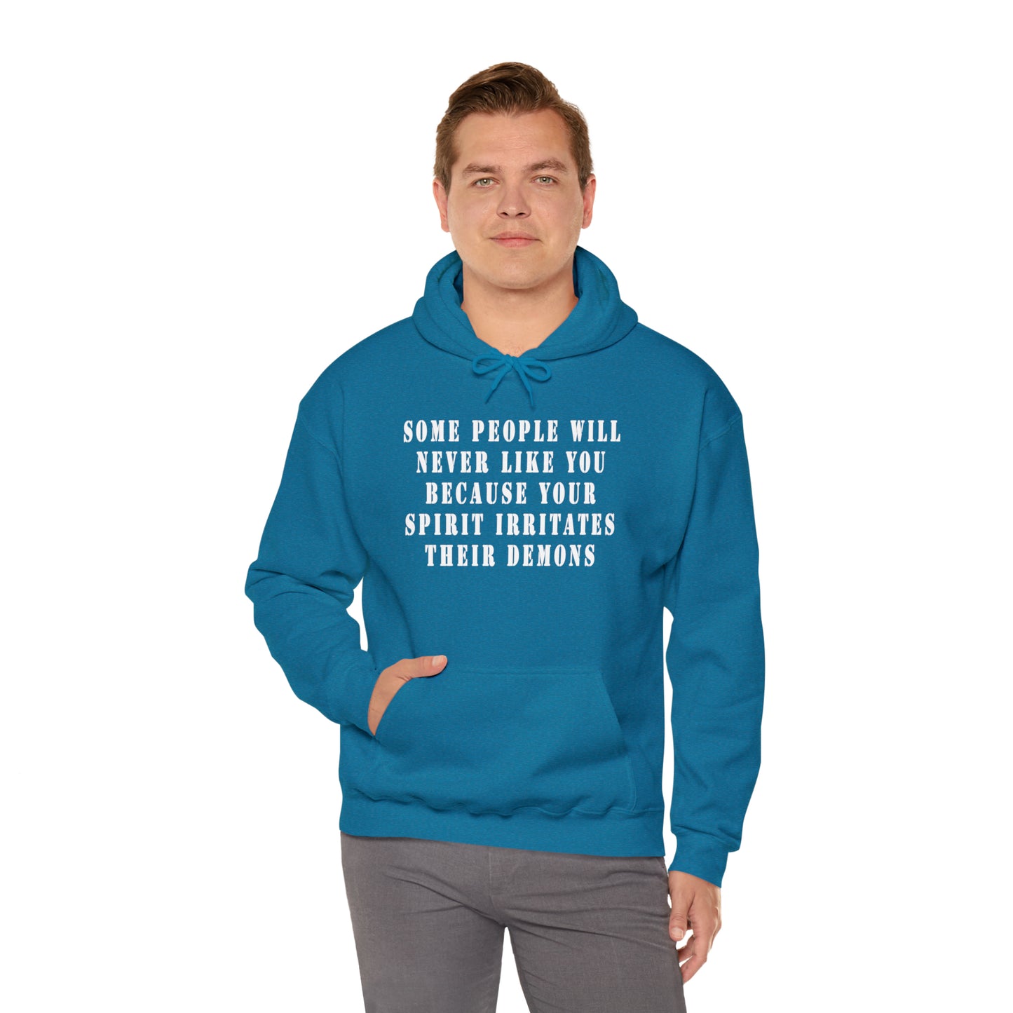 Some people will never like you Unisex Heavy Blend™ Hooded Sweatshirt