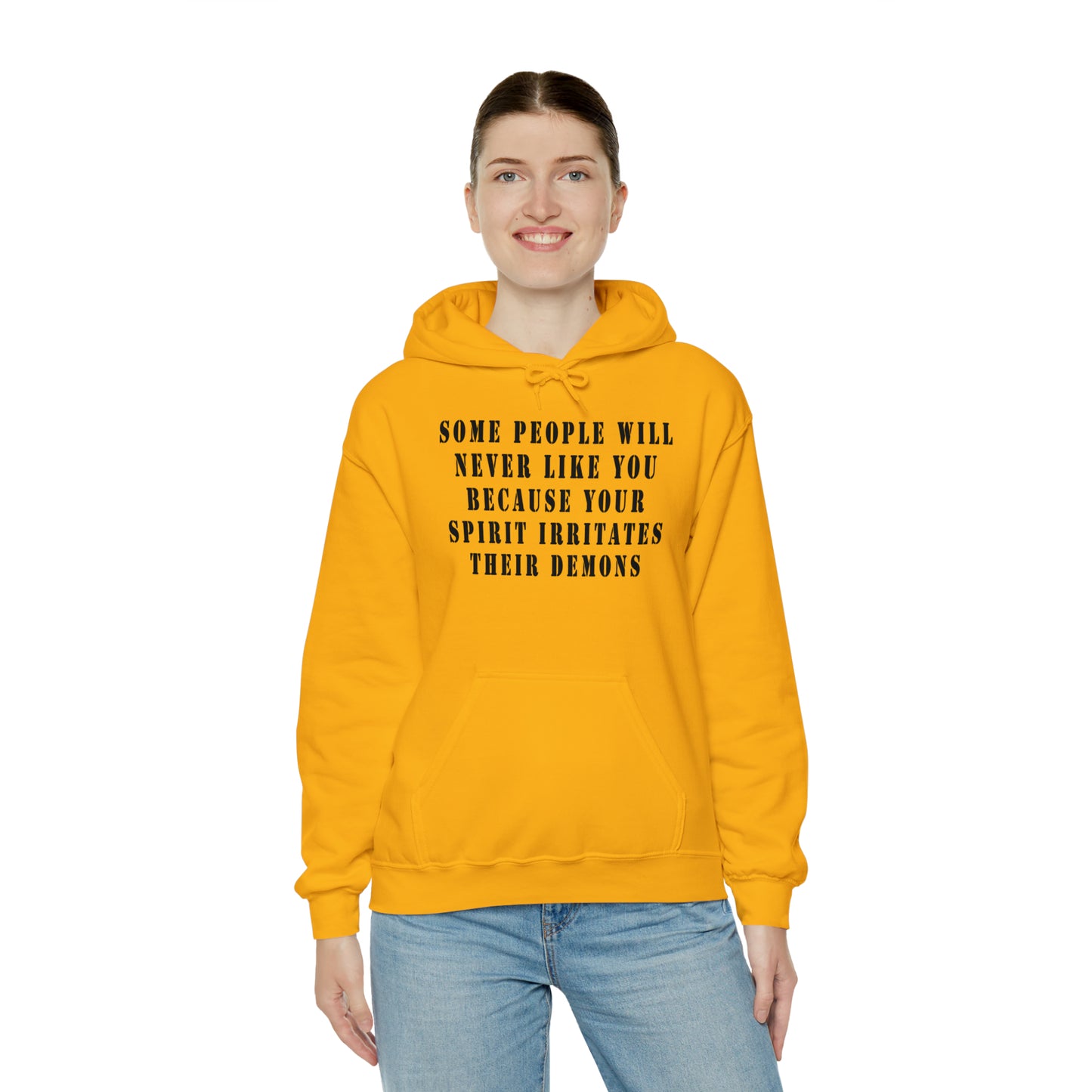 Some people will never like you Unisex Heavy Blend™ Hooded Sweatshirt