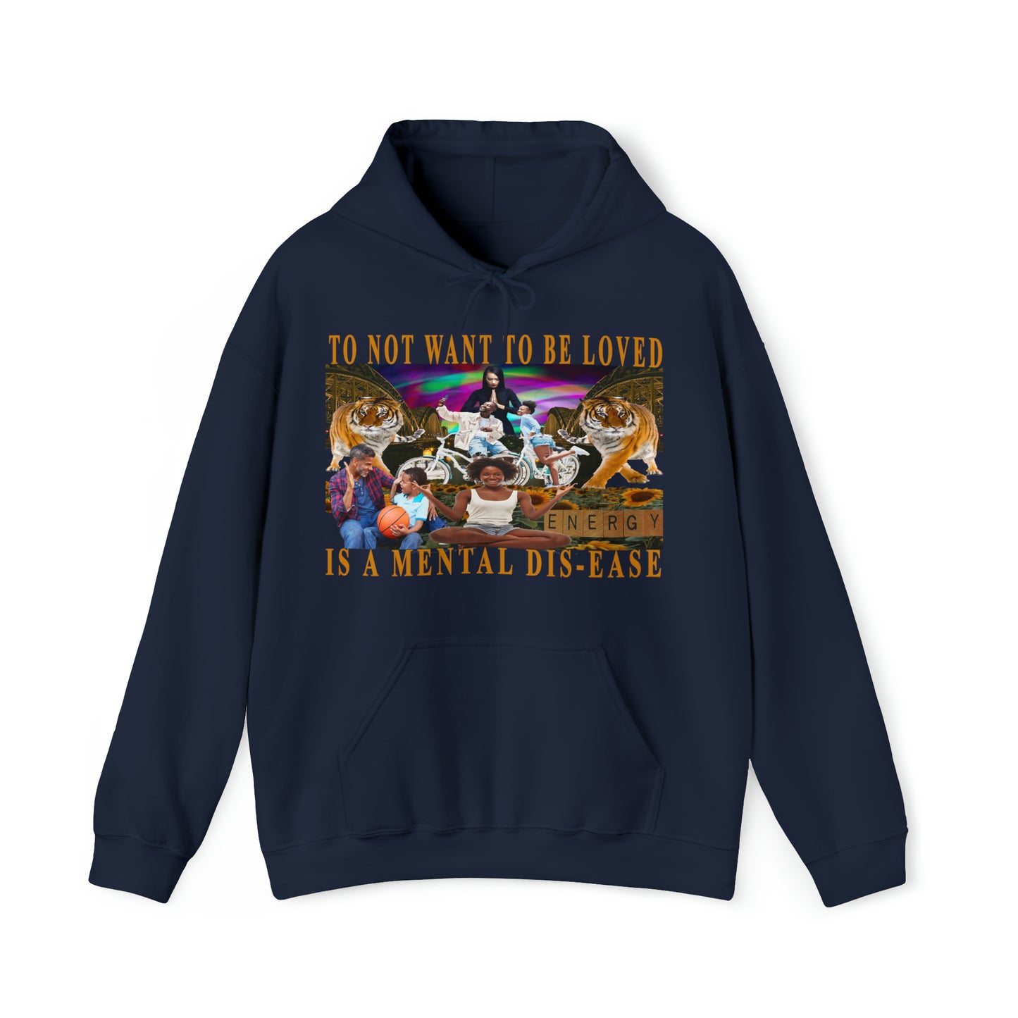 To Not Want To Be Loved Unisex Heavy Blend™ Hooded Sweatshirt