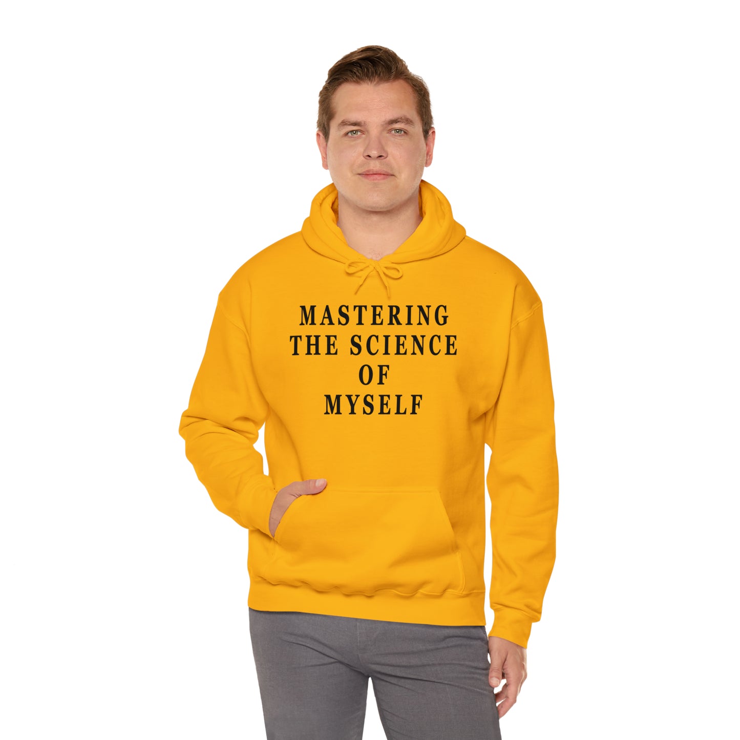 Mastering The Science of Myself Unisex Heavy Blend™ Hooded Sweatshirt