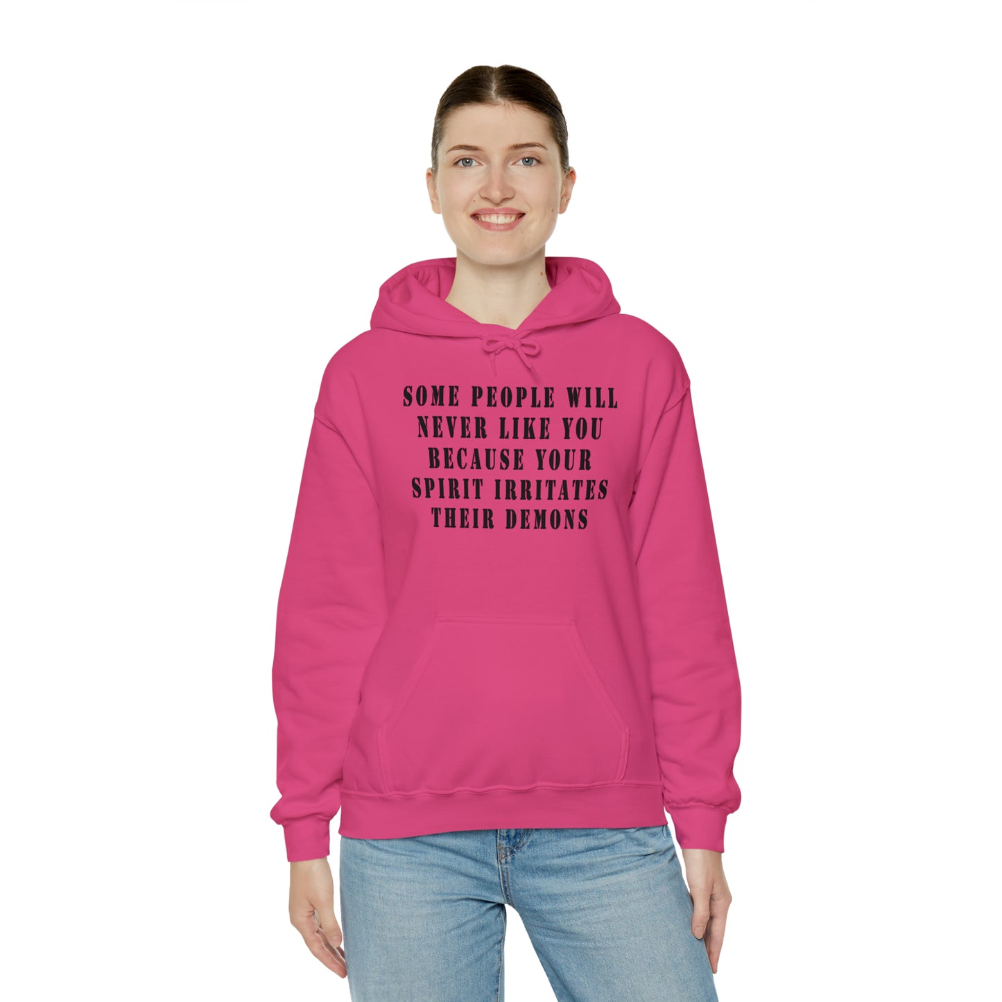 Some people will never like you Unisex Heavy Blend™ Hooded Sweatshirt