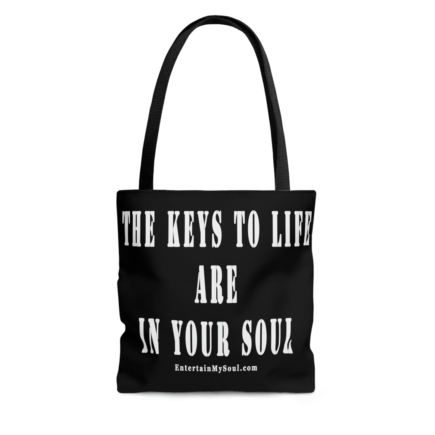 AOP Tote Bag The Keys to Life are in Your Soul