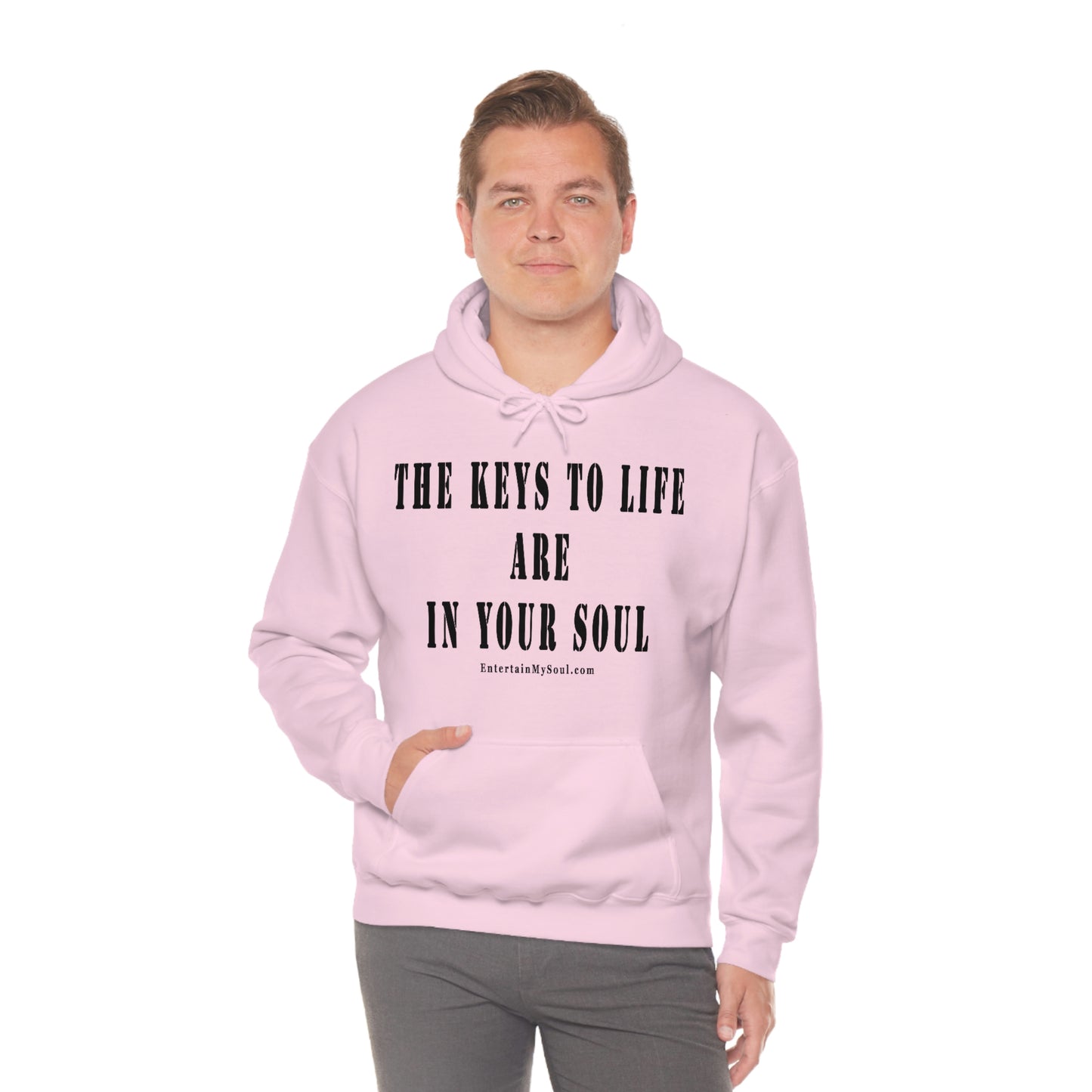 Unisex Heavy Blend™ Hooded Sweatshirt The Keys to Life are in Your Soul