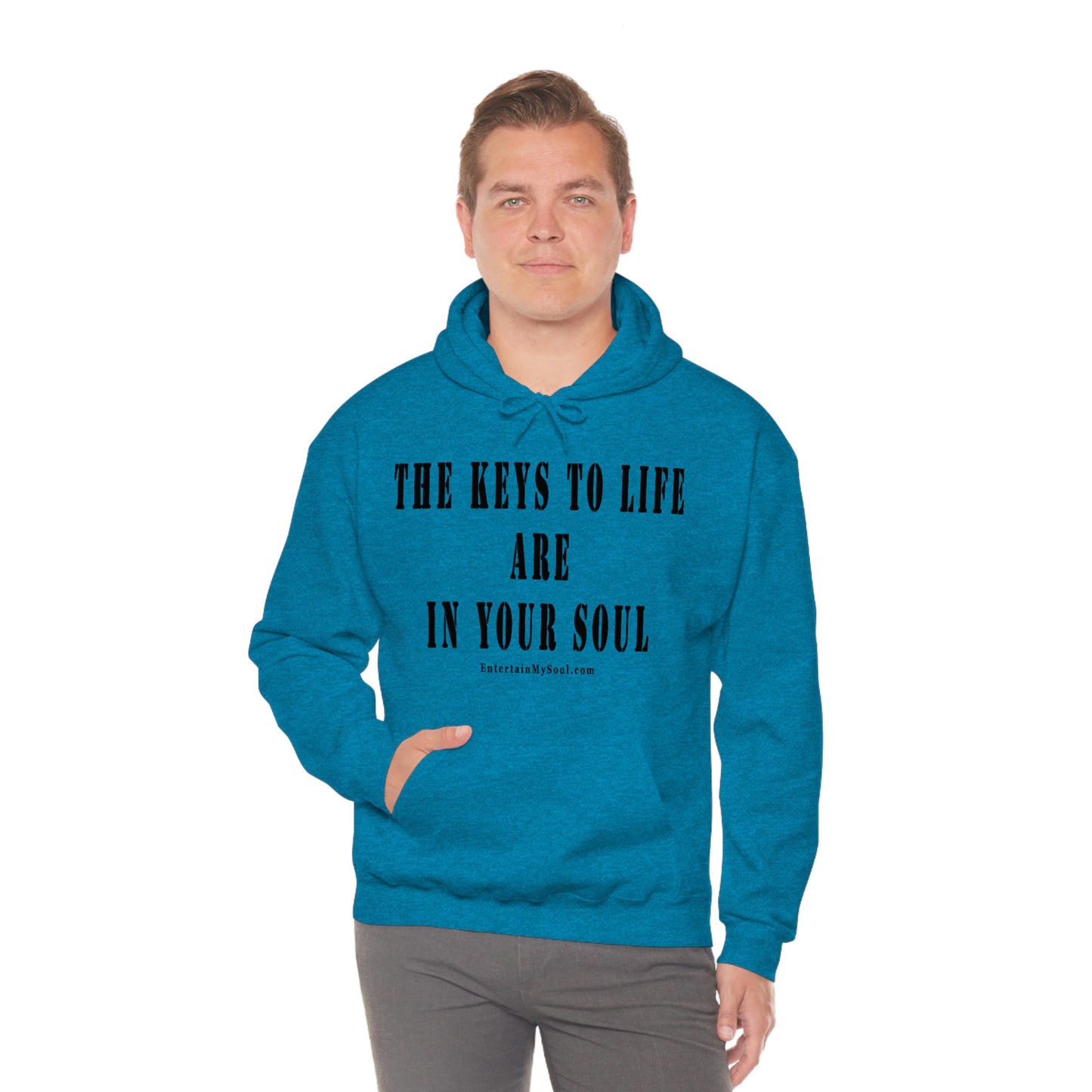 Unisex Heavy Blend™ Hooded Sweatshirt The Keys to Life are in Your Soul