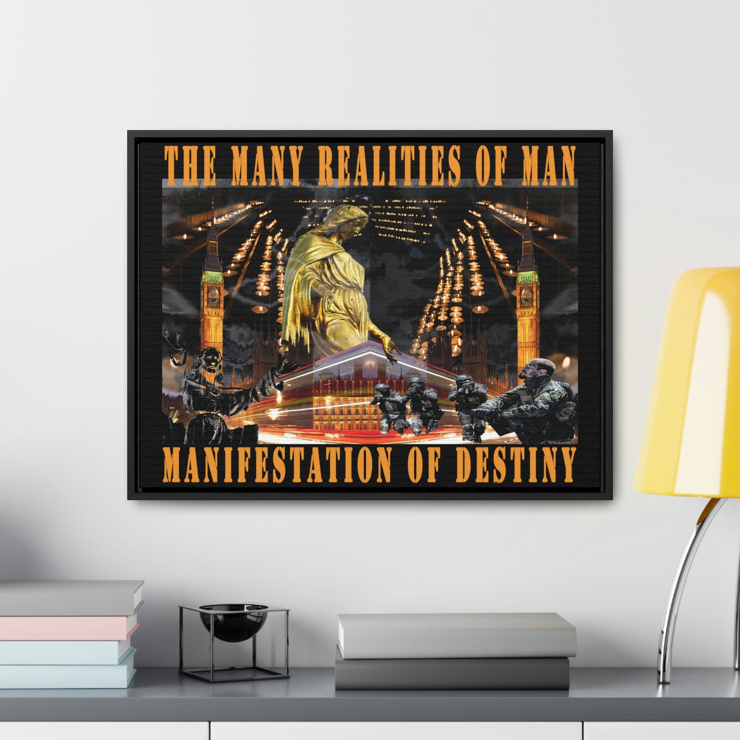 Manifestation of Destiny Gallery Canvas Wraps, Horizontal Frame