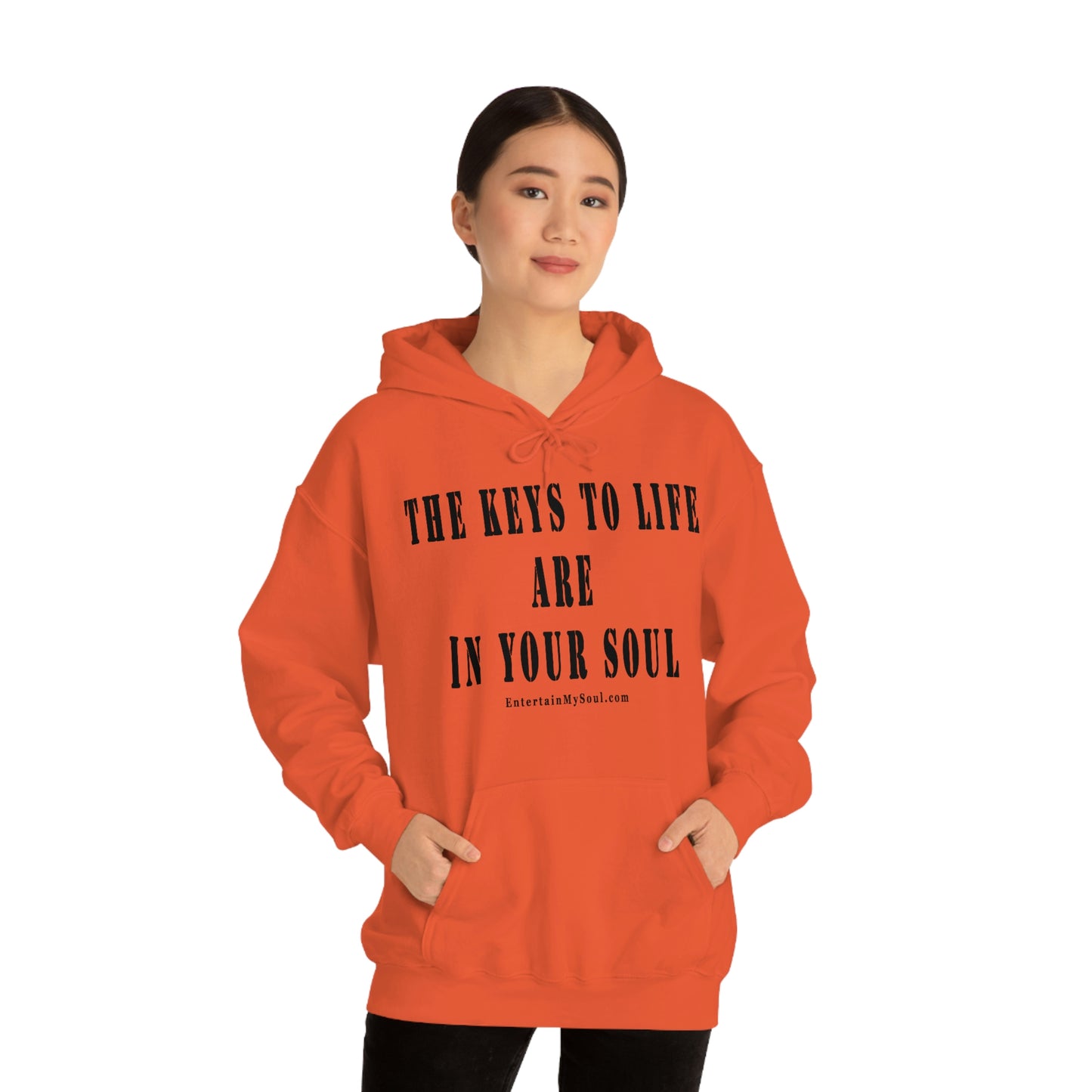 Unisex Heavy Blend™ Hooded Sweatshirt The Keys to Life are in Your Soul