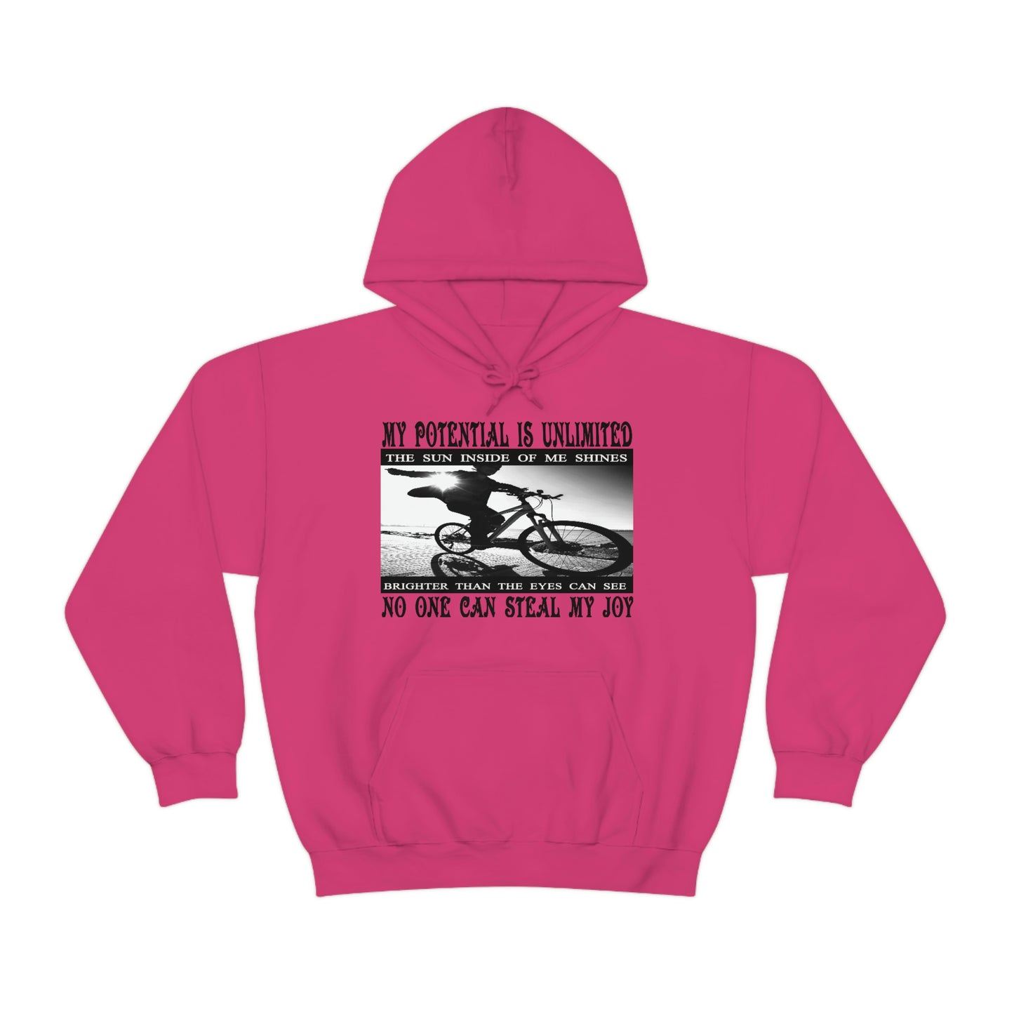 Unisex My Potential is Unlimited Heavy Blend™ Hooded Sweatshirt