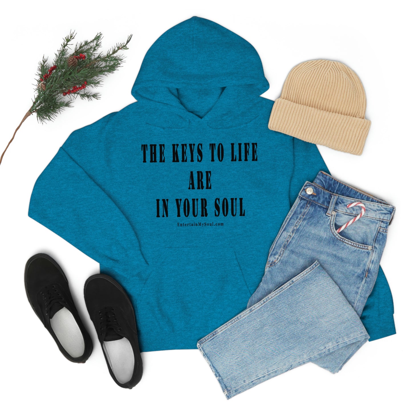 Unisex Heavy Blend™ Hooded Sweatshirt The Keys to Life are in Your Soul