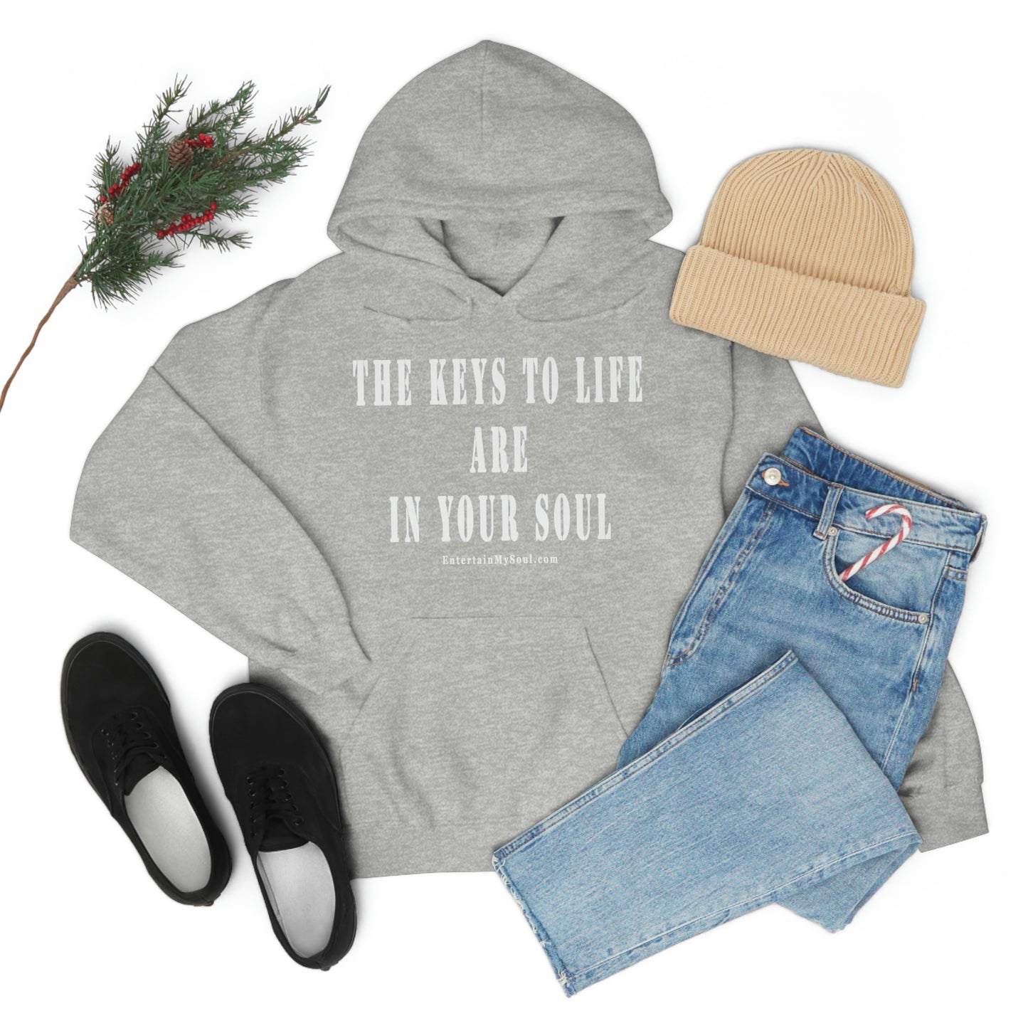 Unisex Heavy Blend™ Hooded Sweatshirt The Keys to Life are in Your Soul