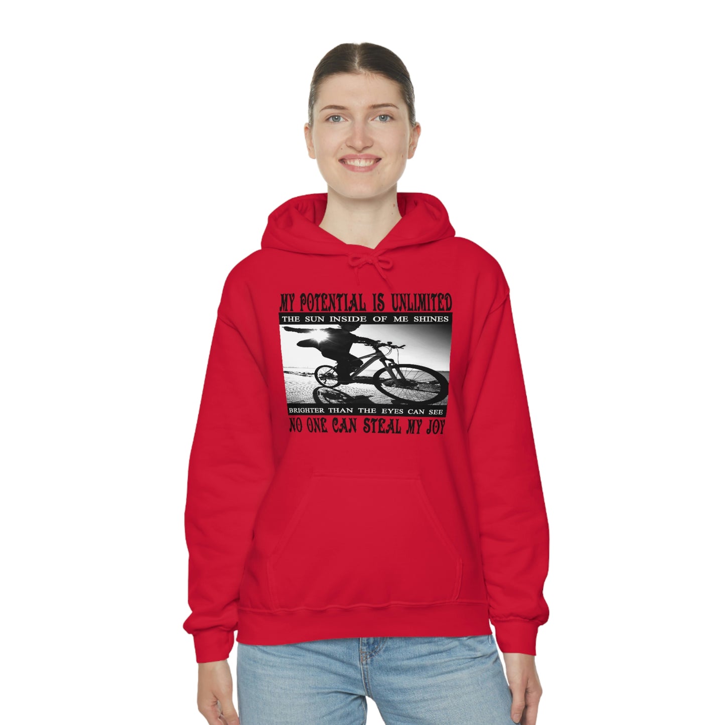 Unisex My Potential is Unlimited Heavy Blend™ Hooded Sweatshirt