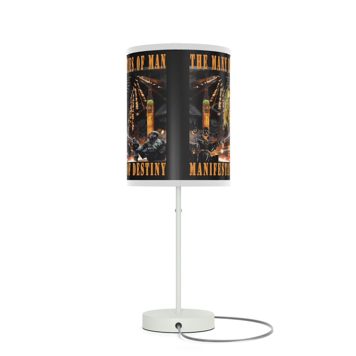 Manifestation of Destiny Lamp on a Stand, US|CA plug