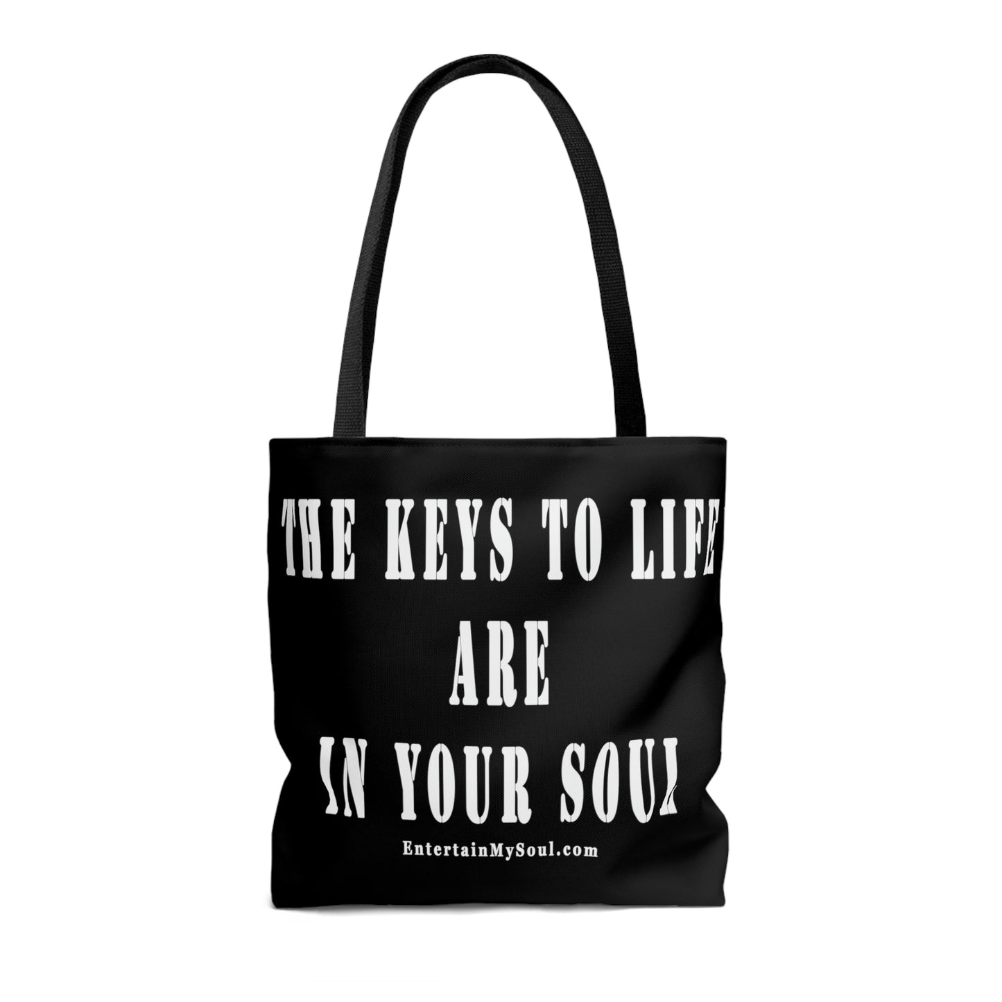 AOP Tote Bag The Keys to Life are in Your Soul