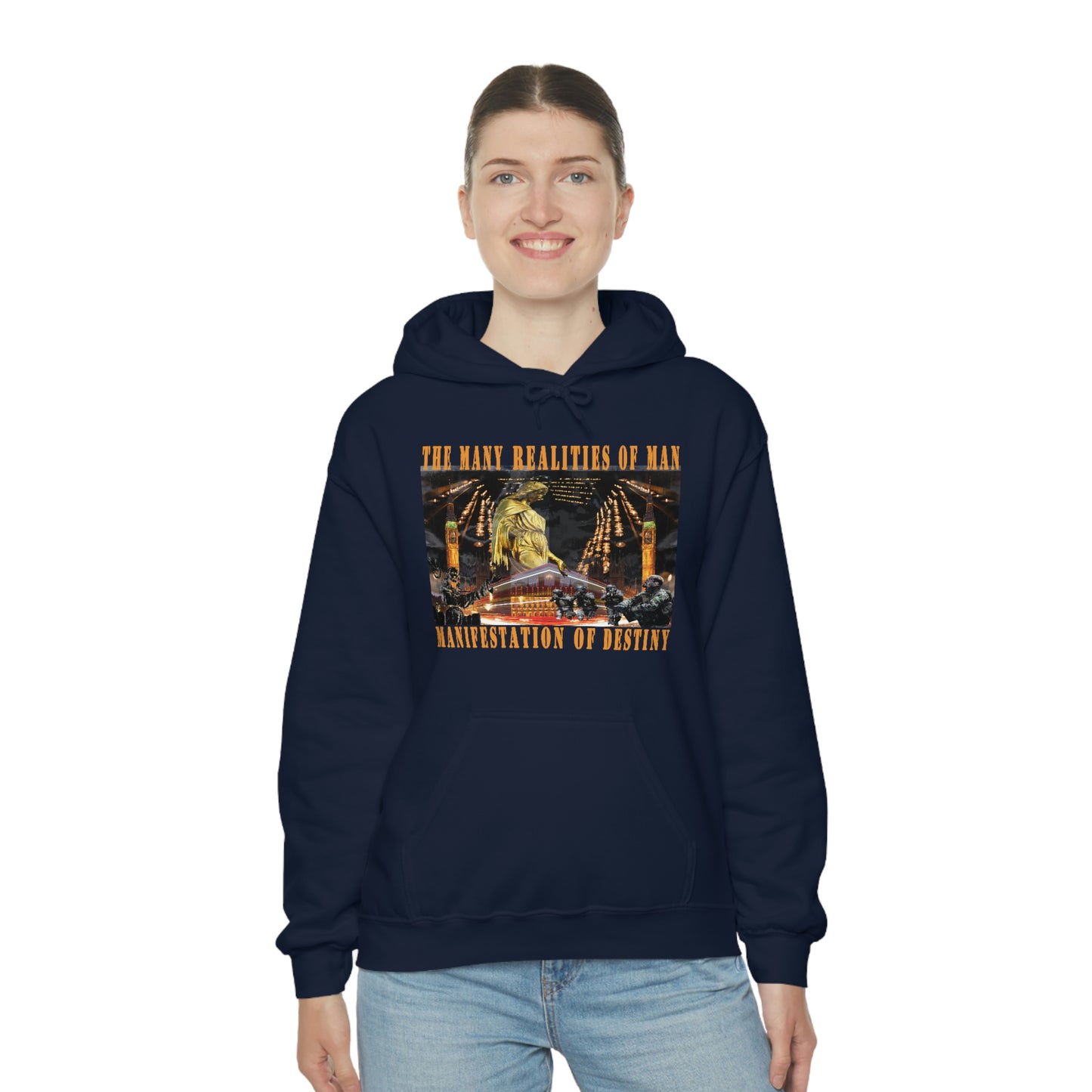 Unisex Heavy Blend™ Manifestation of Destiny Hooded Sweatshirt