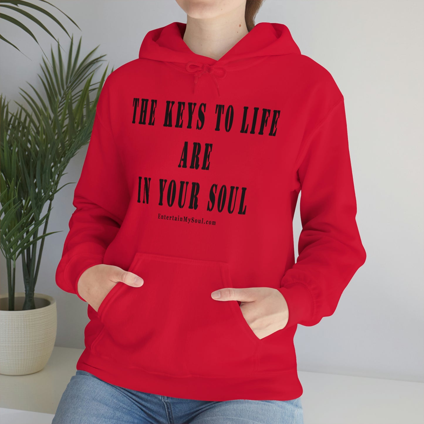 Unisex Heavy Blend™ Hooded Sweatshirt The Keys to Life are in Your Soul